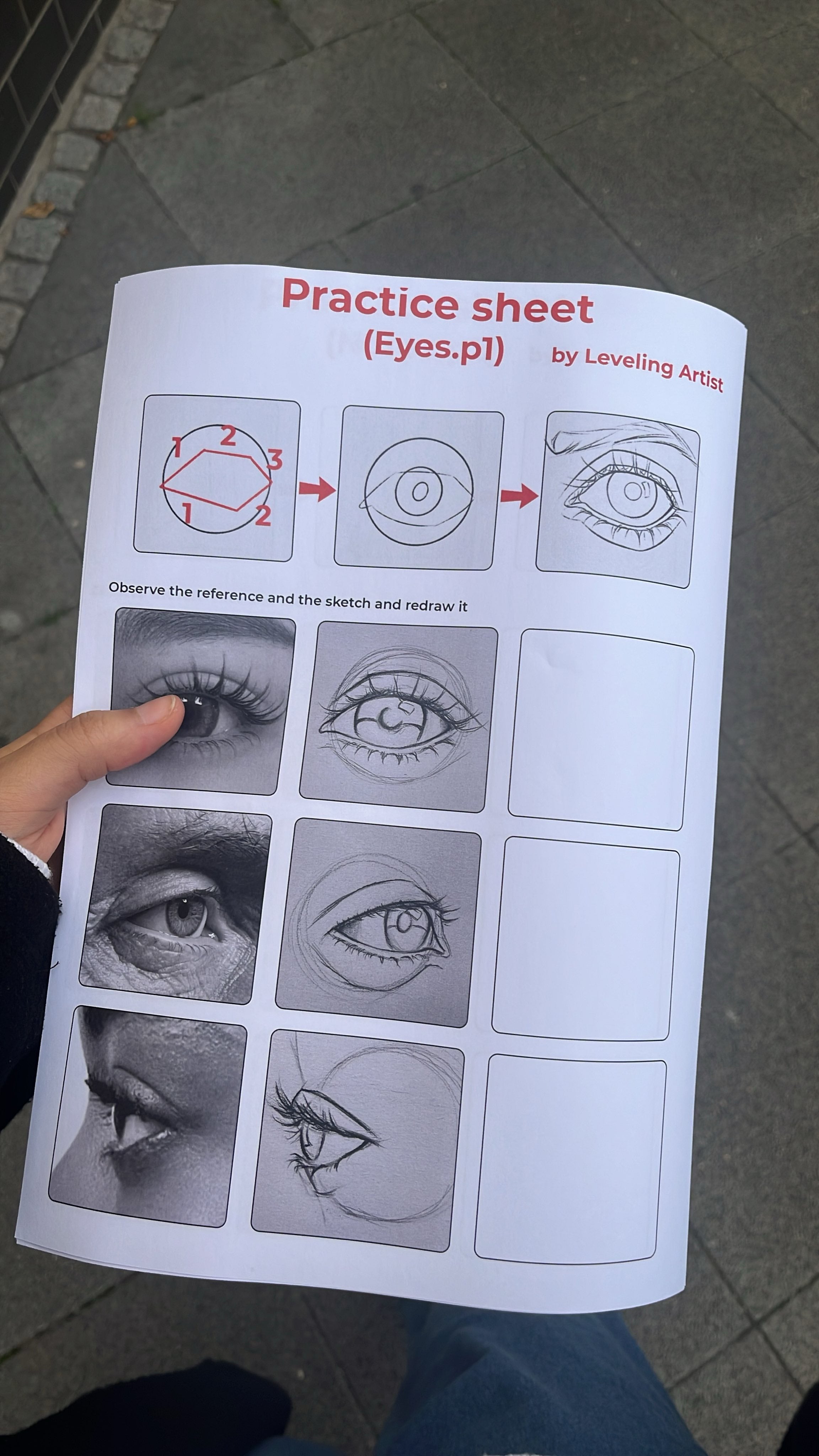 Portrait Drawing Exercises for Beginners – 100 Printable Practice ...